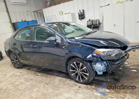 2017 Toyota Corolla L z USA, uszkodzony, nr VIN 2T1BURHE2HC887622